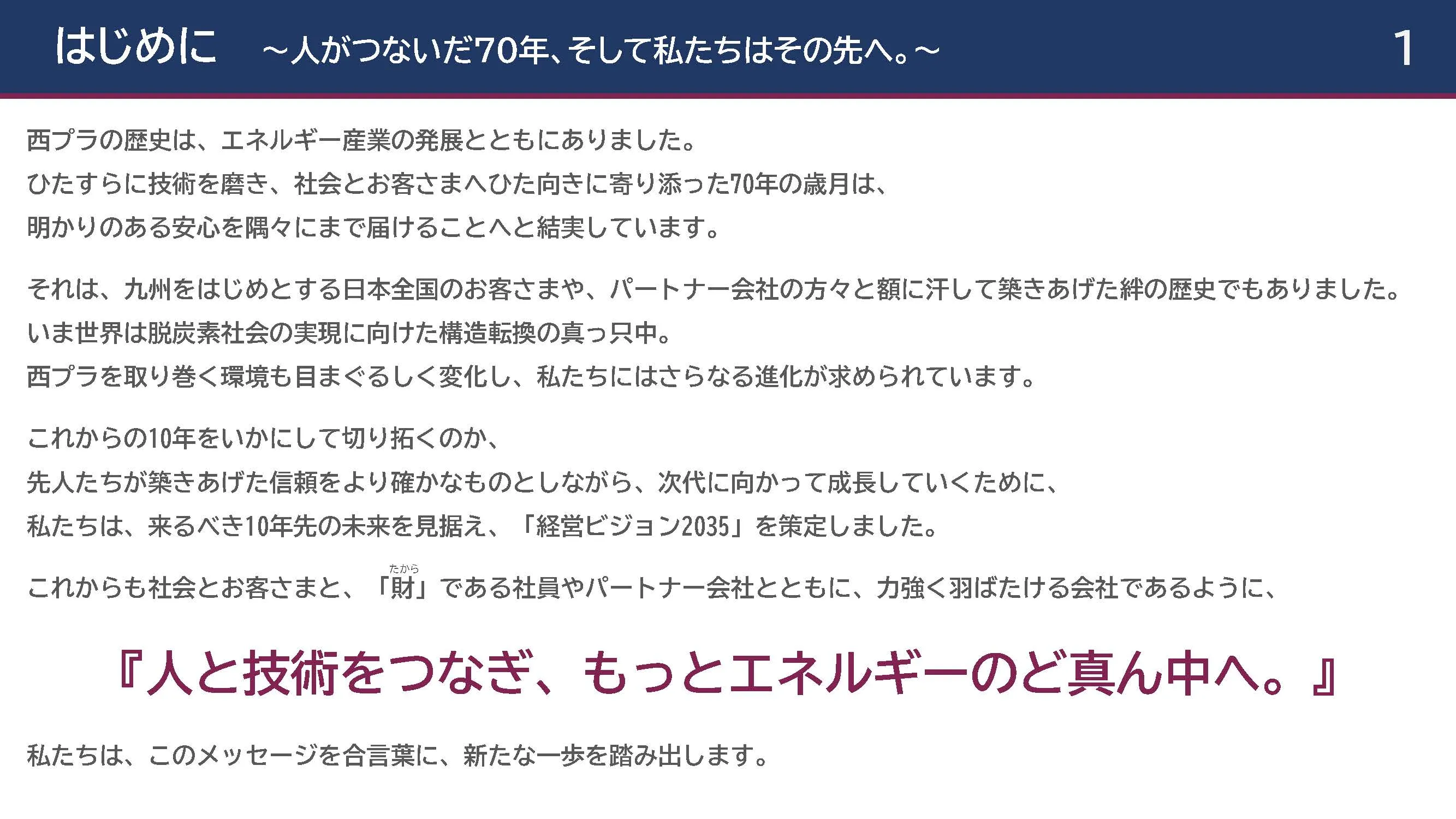 経営ビジョン2035 2